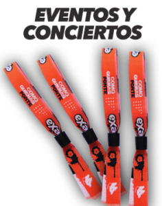 Pulseras para conciertos